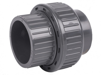 Муфта разъёмная, TP PVC-U, d63 PN16 фото 1