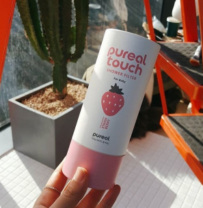 Витаминный душ Pureal Touch подарочная упаковка (Клубника) фото 2