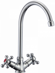 Смеситель для мойки двуручный Eleanti Opal 899 фото 1