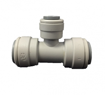 Тройник JG 3/8"*1/4"*3/8" из ацеталь-сополимера фото 3