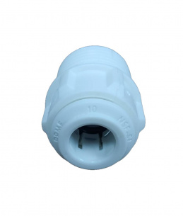Адаптер JG прямой 3/8"*1/2" NPTF, цанга / нар. резьба фото 3