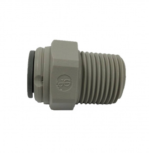Адаптер JG 1/2"*1/2" nptf цанга/ нар. резьба фото 3