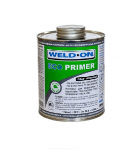 Грунтовка Weld-On ECO Primer, НПВХ/ХПВХ, 946 мл фото 1