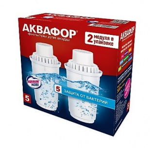 Сменный модуль Аквафор В5 (В100-5) Комплект из 2-х штук фото 1