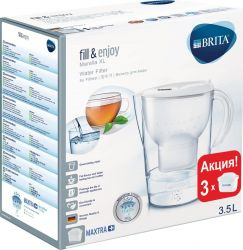 Фильтр-кувшин Brita "Marella XL MEMO"+3 сменных модуля (мята) фото 1