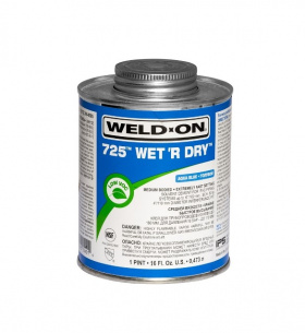 Клей для ПВХ 725™ Wet ‘R Dry™, прозрачный, 473 мл фото 1