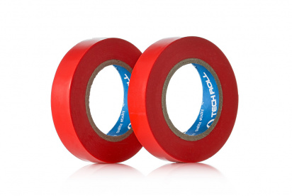 Изолента 19мм*20м красная TechRoll фото 1