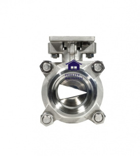 Кран шаровой 3/4" регулирующий AISI304 V-port 30° BSP Ду20 фото 2