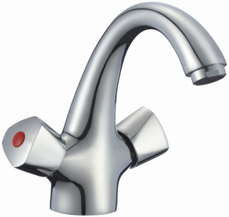 Смеситель для умывальника двуручный Eleanti Coral 885 фото 1