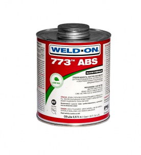 Клей Weld-On 773 ABS, черный, 473 мл фото 1