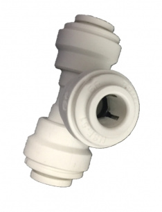 Тройник соединительный JG 1/4"*1/4"*1/4" для систем под мойку фото 2
