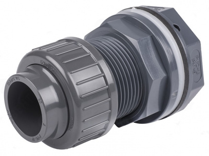 Коннектор для емкостей  GF PVC-U/EPDM, d32 PN16 фото 1