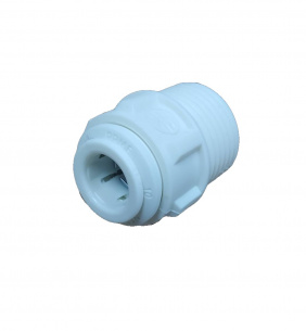 Адаптер JG прямой 3/8"*1/2" NPTF, цанга / нар. резьба фото 2