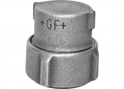 Заглушка GF чугун/FPM, 1 1/4" фото 1