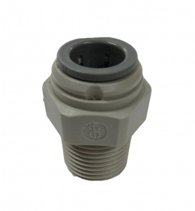 Адаптер JG 1/2"*1/2" nptf цанга/ нар. резьба фото 1
