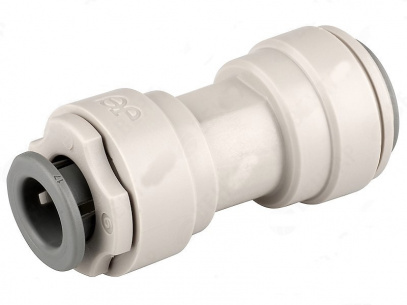 Коннектор JG прямой, 5/16"*3/8" (8мм*3/8”), цанга Superseal / Speedfit фото 1